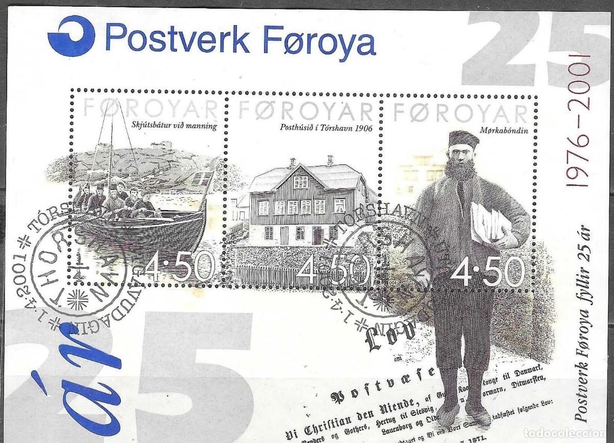 Sellos: HB USADA DE FEROE 2001, YT 10 - Foto 1
