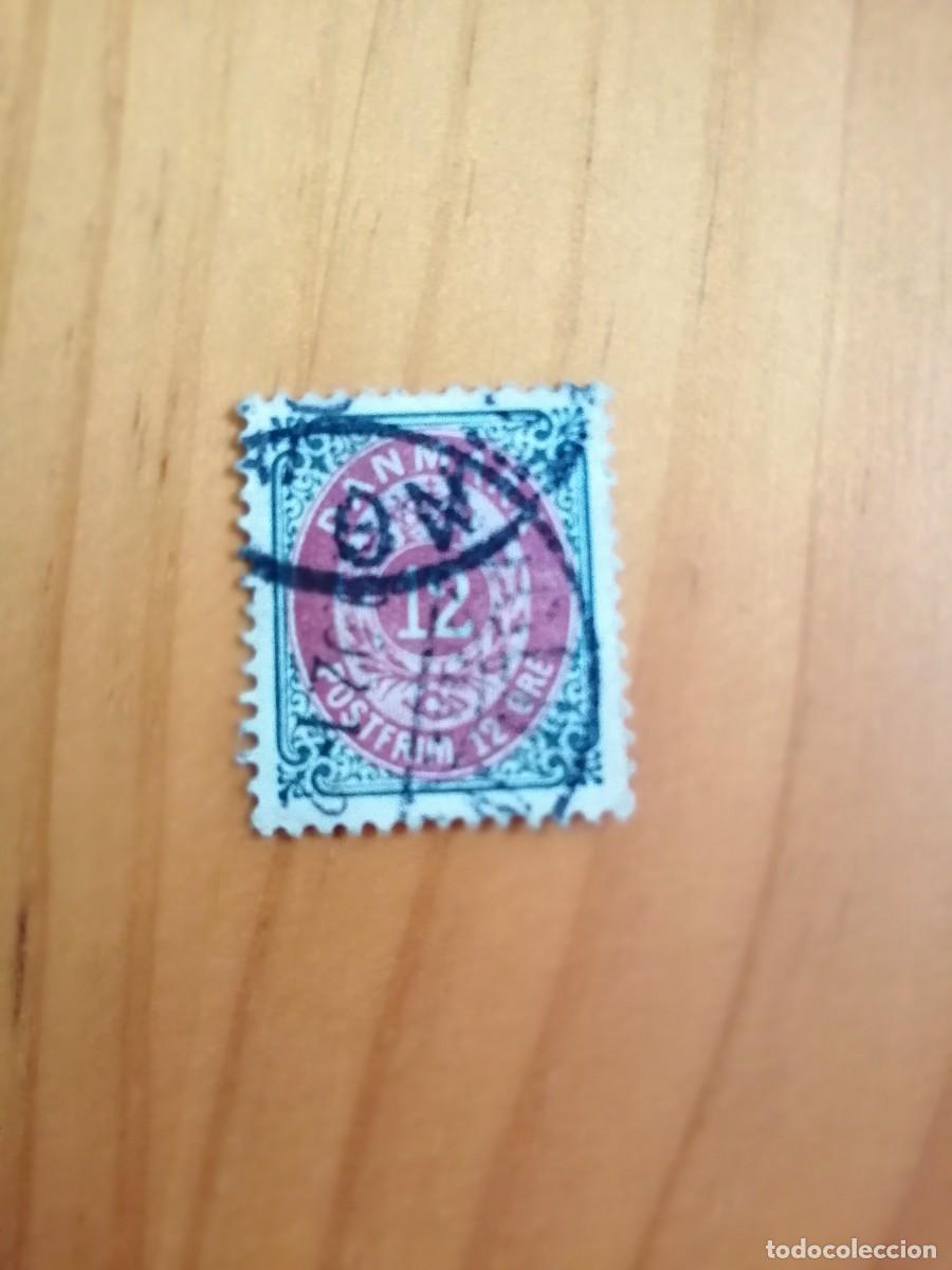 Sellos: DINAMARCA. DANMARK - V/F 12 - NUMERAL - Foto 1