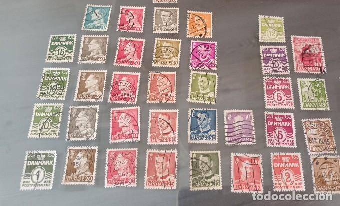 Sellos: 39 SELLOS DINAMARCA SELLADOS - Foto 2