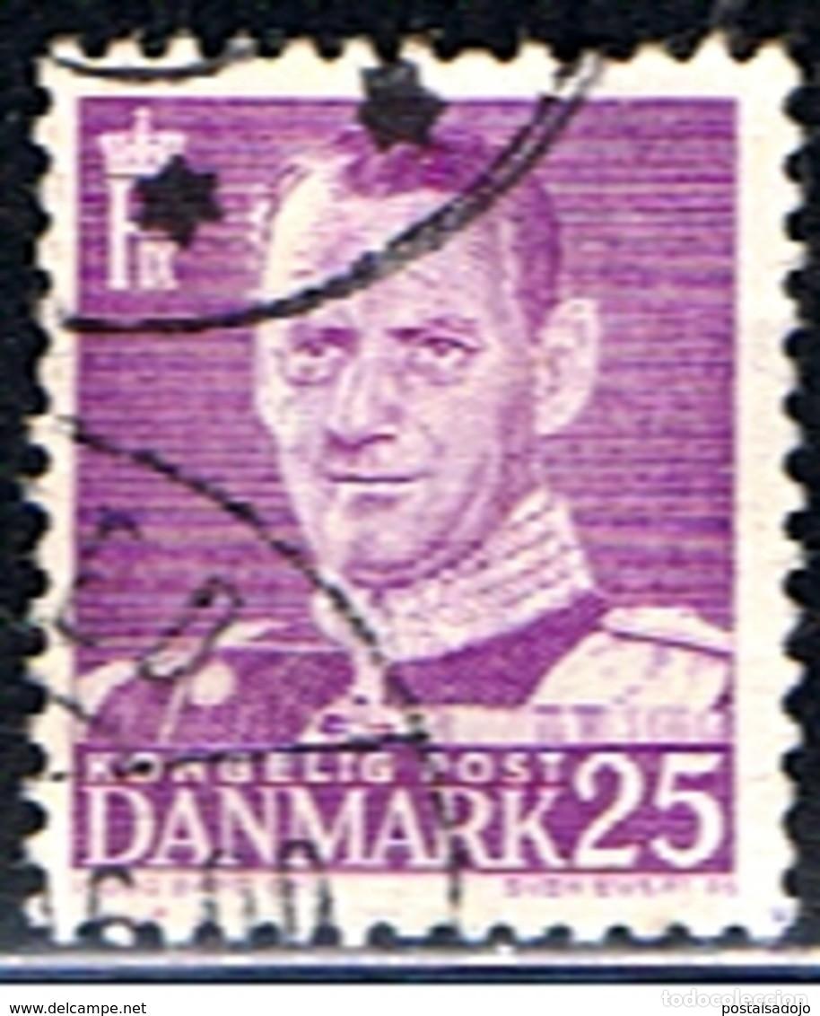 Sellos: DINAMARCA // YVERT 320 A // 1948-53 ... USADO - Foto 1