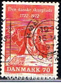 Sellos: DINAMARCA // YVERT 539 // 1972 ... USADO - Foto 1
