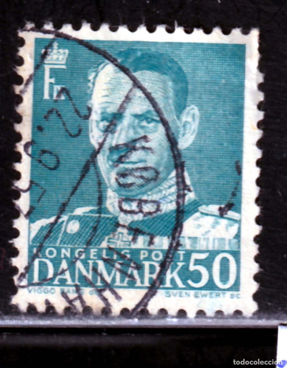 Sellos: DINAMARCA // YVERT 327 A // 1948-53 ... USADO - Foto 1