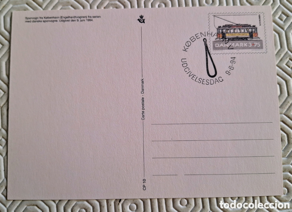 Sellos: Tarjeta entero postal - 1994 - Dinamarca - Foto 2