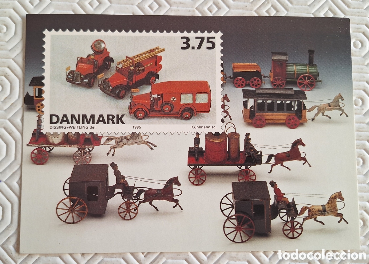 Sellos: Tarjeta entero postal - 1995 - Dinamarca - Foto 1