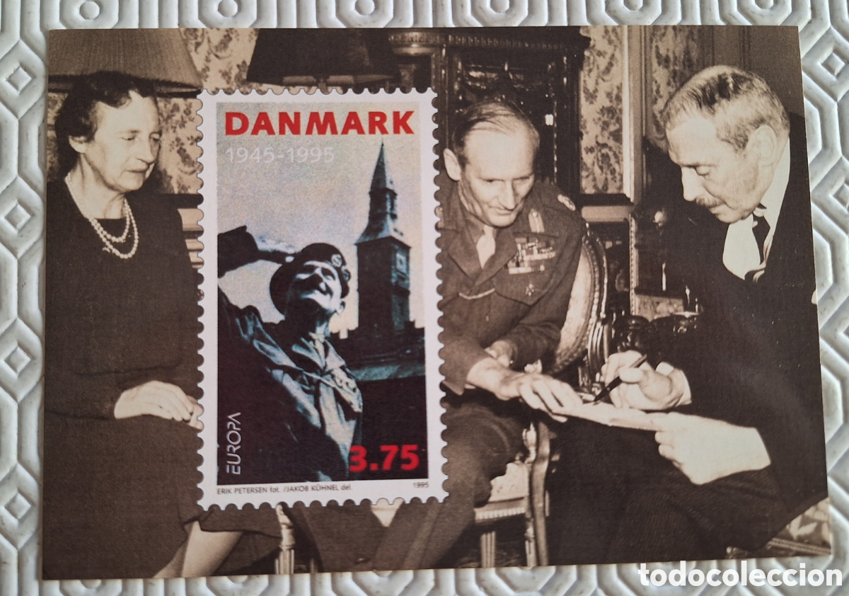 Sellos: Tarjeta entero postal - 1995 - Dinamarca - Foto 1