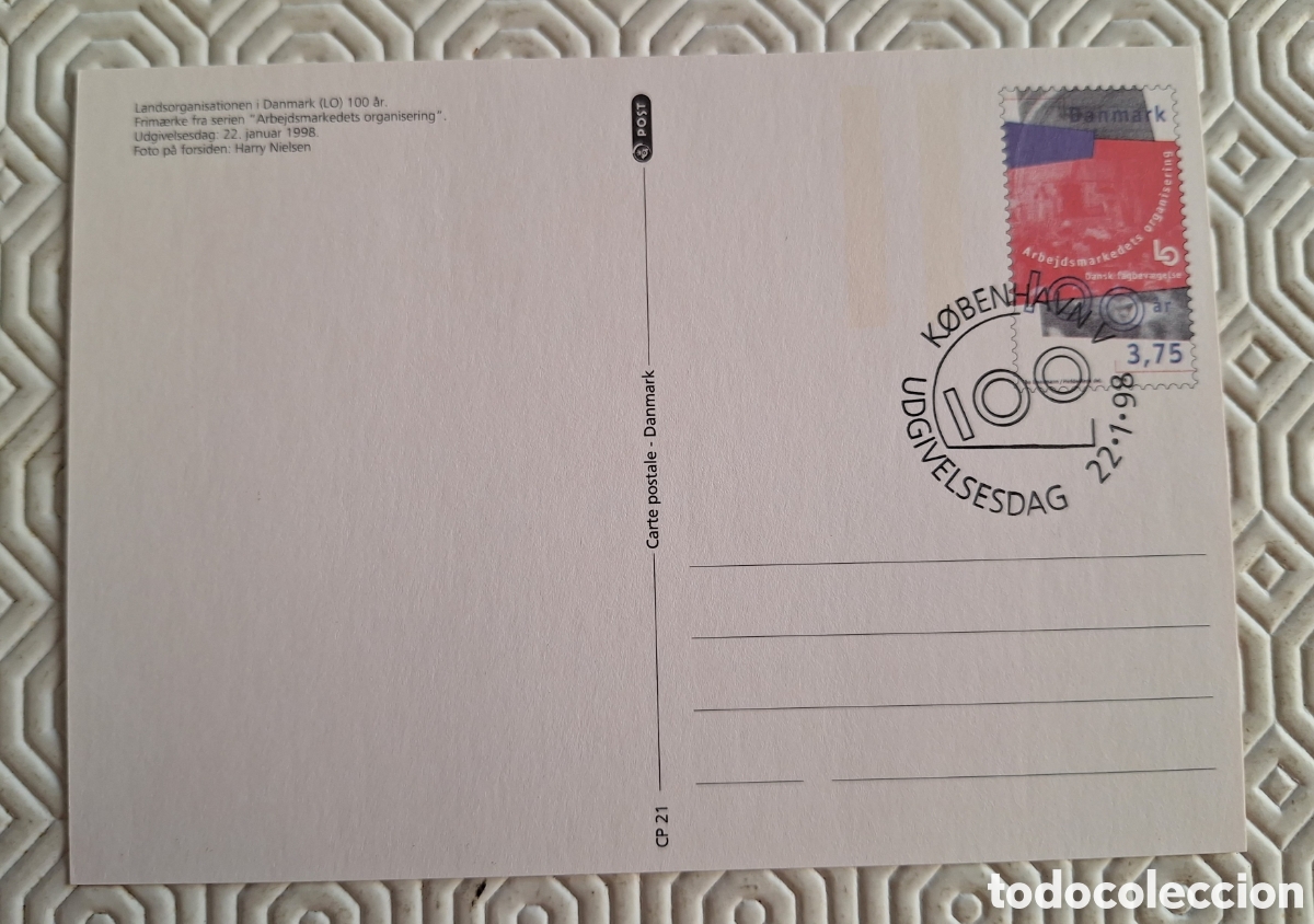 Sellos: Tarjeta entero postal - 1998 - Foto 2
