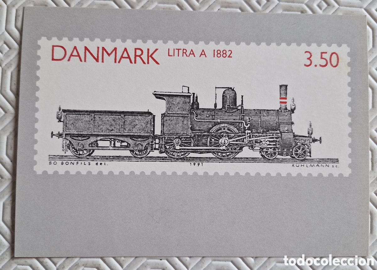 Sellos: Tarjeta entero postal - Dinamarca - Foto 1