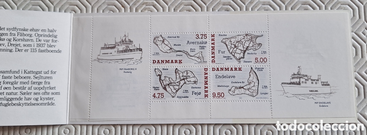 Sellos: Carnet prestige 1995 - Dinamarca - Foto 3