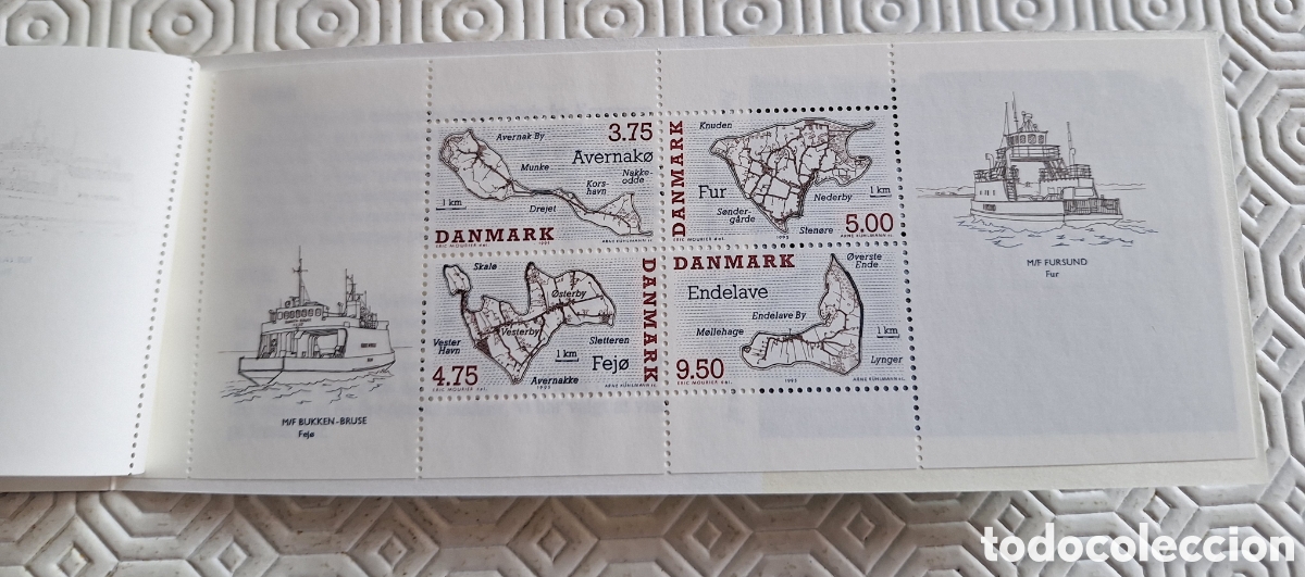 Sellos: Carnet prestige 1995 - Dinamarca - Foto 4