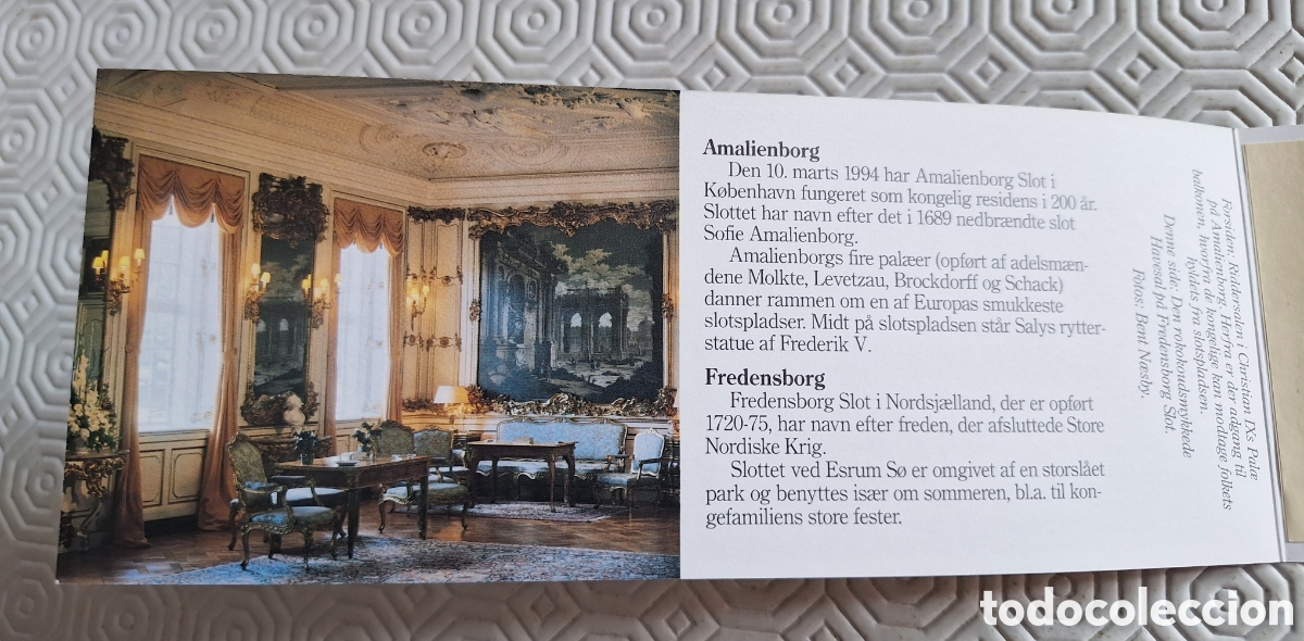 Sellos: Carnet prestige 1994 - Dinamarca - Foto 2