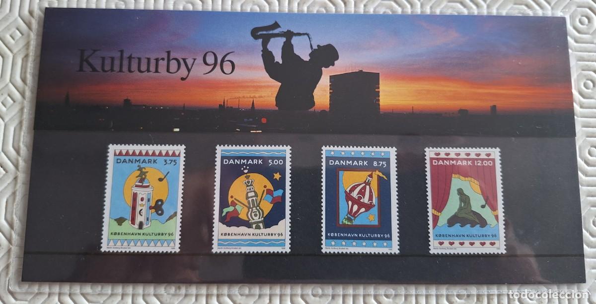 Sellos: Dinamarca 1996 - Presentation Pack SM21 - Kulturby 96 - Foto 1