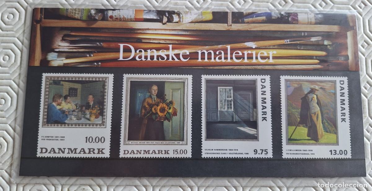 Sellos: Dinamarca 1997 - Presentation Pack SM26 - Danske malerier - Foto 1