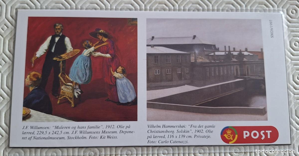 Sellos: Dinamarca 1997 - Presentation Pack SM26 - Danske malerier - Foto 2