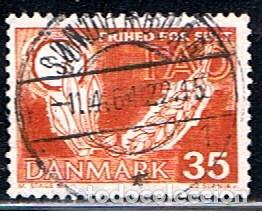 Sellos: DINAMARCA // YVERT 417 // 1963 .... USADO - Foto 1