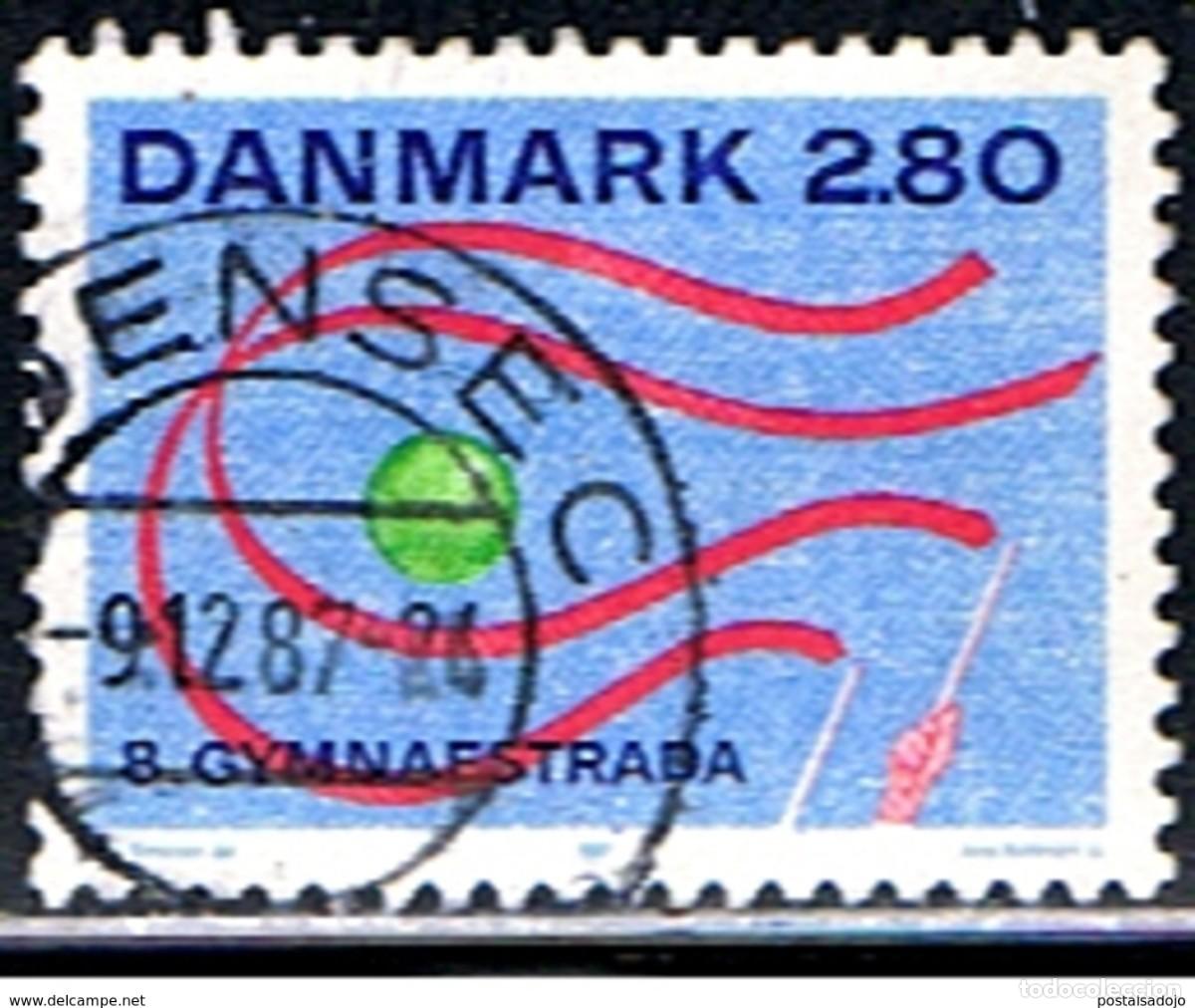 Sellos: DINAMARCA // YVERT 901 // 1987 .... USADO - Foto 1