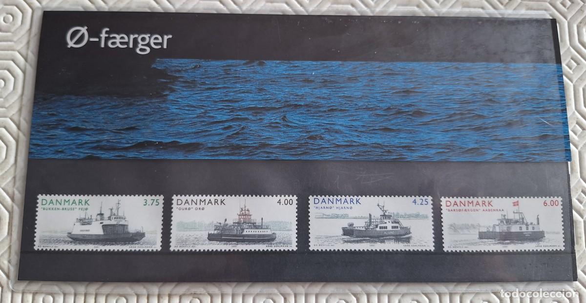 Sellos: Dinamarca 2001 - Presentation Pack SM45 - Faerger - Foto 1