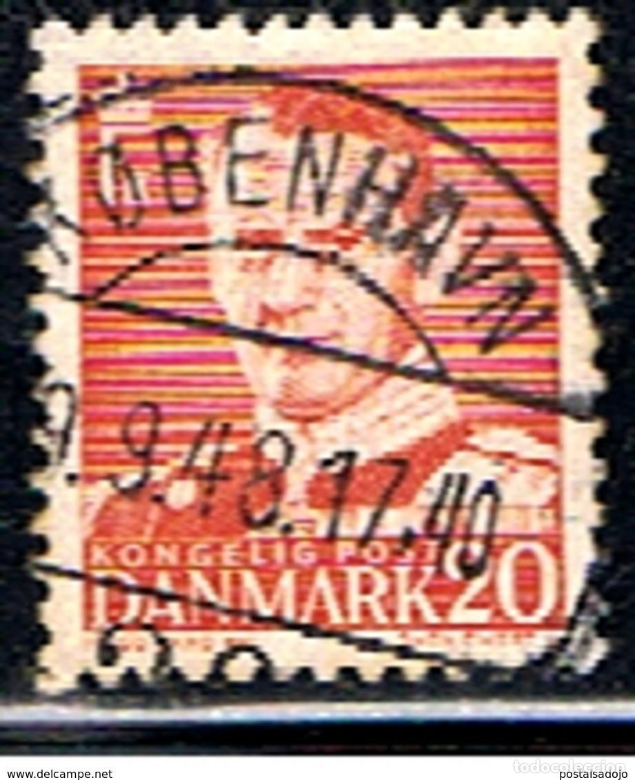 Sellos: DINAMARCA // YVERT 317 // 1948-53 .... USADO - Foto 1