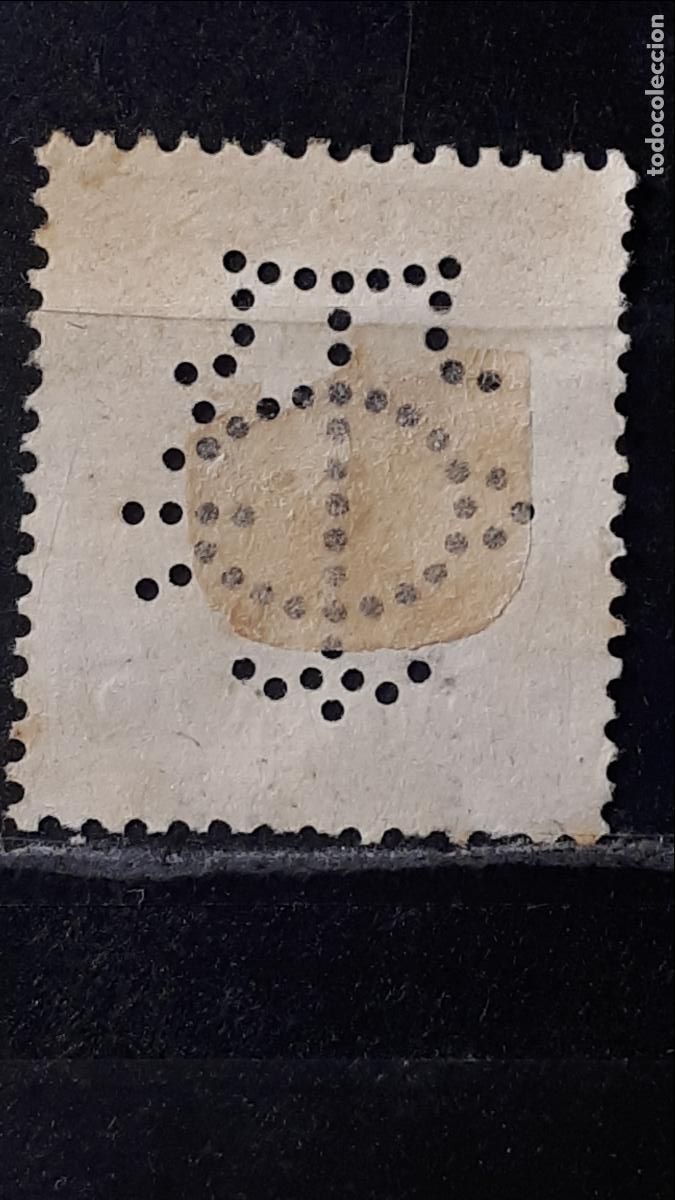 Sellos: DINAMARCA . A&Ntilde;O 1913 &deg;. PERFORADO. Yvert 76 - Foto 2
