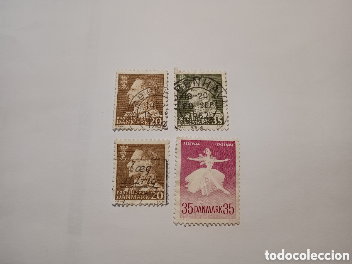 Sellos: SELLOS DE DINAMARCA USADOS - Foto 1