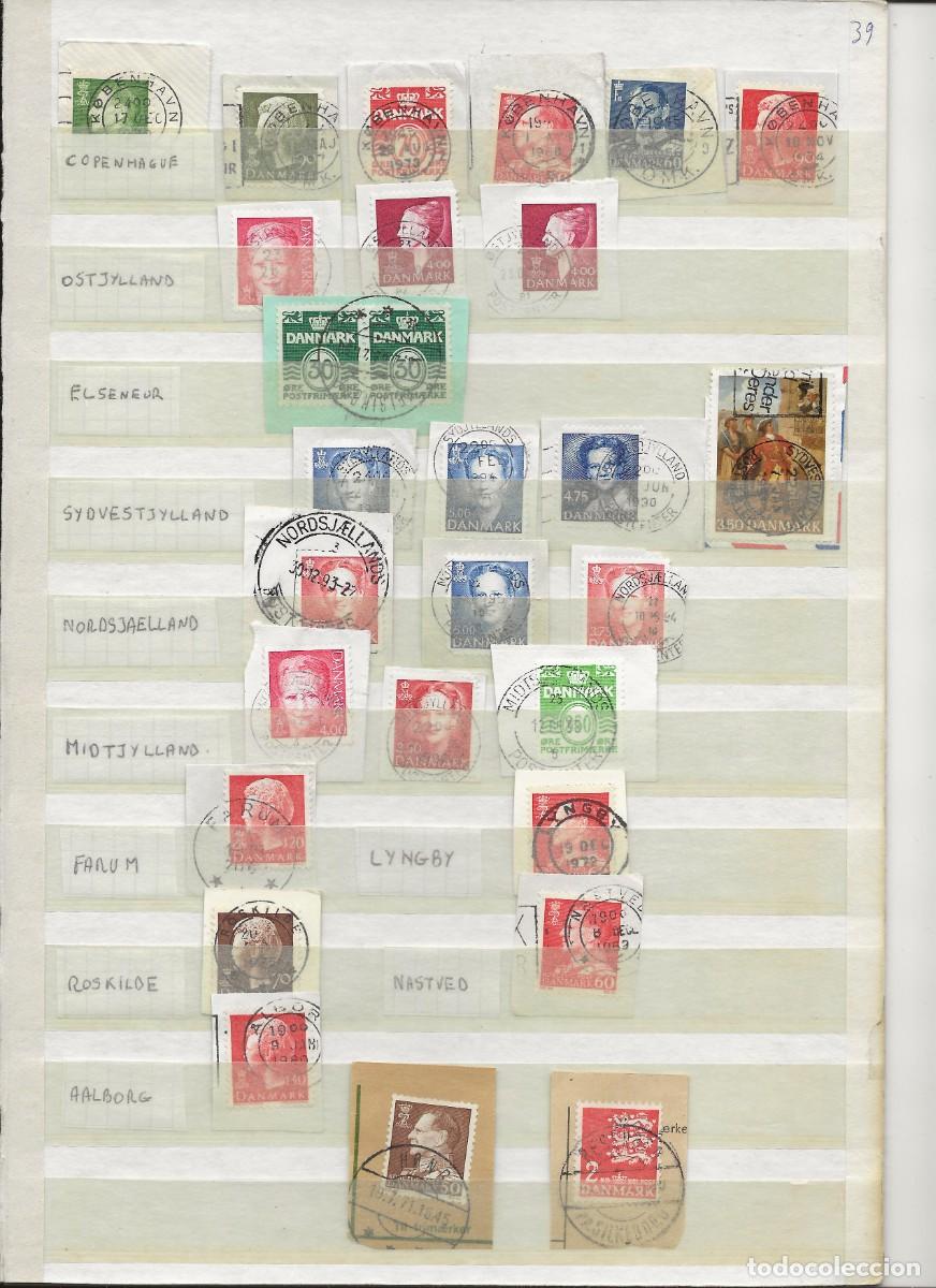 Sellos: DANEMARK - LOT DE TIMBRES AFFRANCHIS - Foto 1