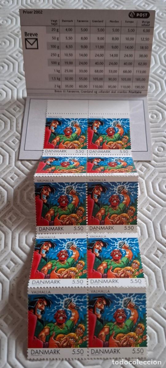 Sellos: Carnet de sellos Dinamarca S120 - 2002 - Valhalla - Foto 2