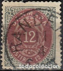 Sellos: 1875 - DINAMARCA - YVERT 25 - Foto 1
