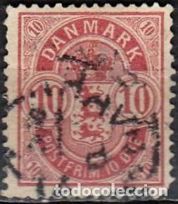 Sellos: 1882 - DINAMARCA - YVERT 36 - Foto 1
