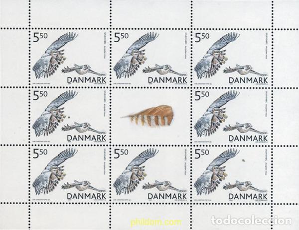 Sellos: 607782 MNH DINAMARCA 2004 AVES RAPACES - Foto 1