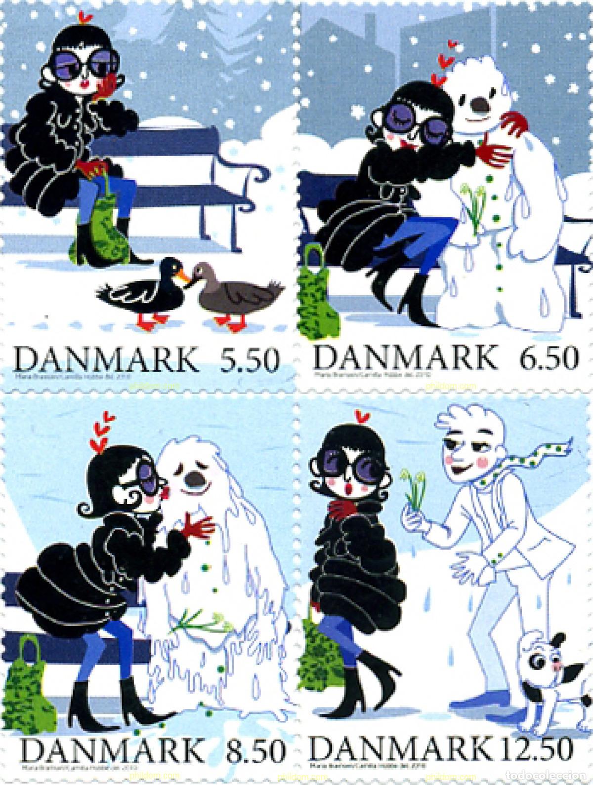 Sellos: 255568 MNH DINAMARCA 2010 NAVIDAD - Foto 1
