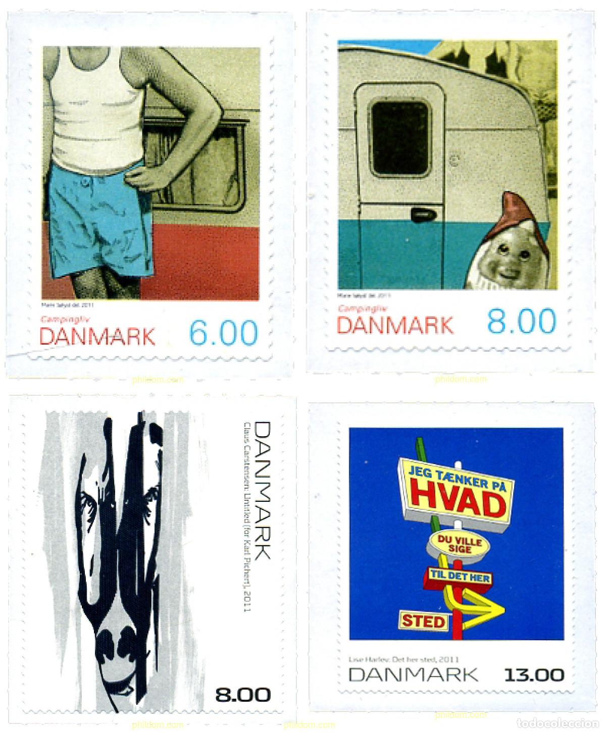 Sellos: 261143 MNH DINAMARCA 2011 ARTE - Foto 1