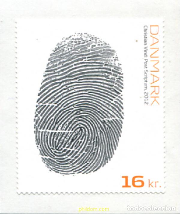 Sellos: 306232 MNH DINAMARCA 2012 HUELLA - Foto 1