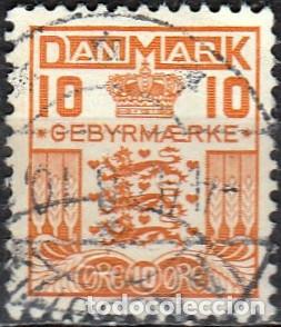 Sellos: 1934 - DINAMARCA - SELLO DE SERVICIO - YVERT 35 - Foto 1