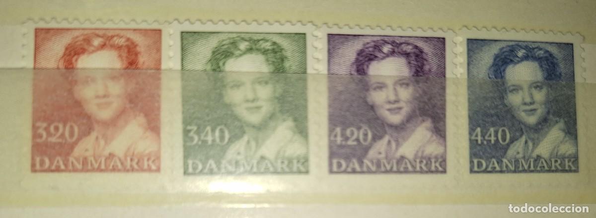 Sellos: DINAMARCA, 1989. CAT.YT. 942/945. - Foto 1