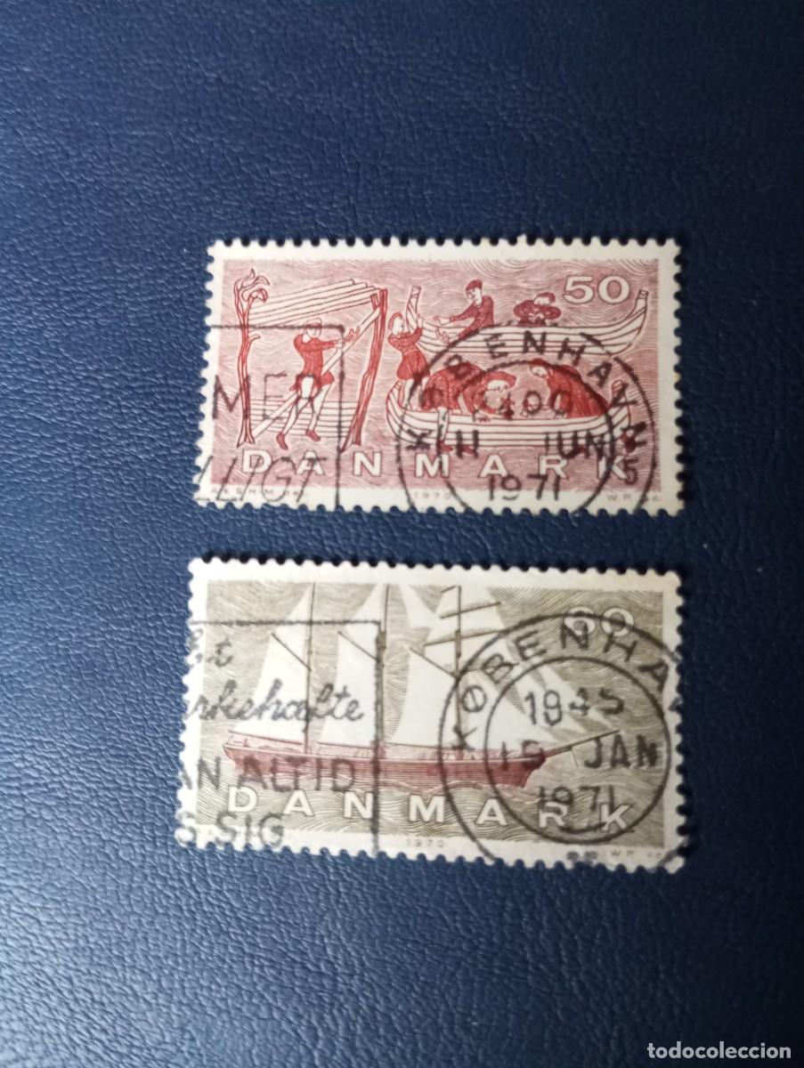 Sellos: DINAMARCA, 1970, BARCOS, YT 509/10 - Foto 1