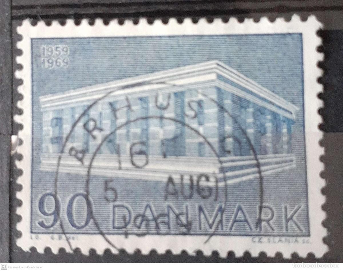 Sellos: DINAMARCA n&ordm; 490&ordm; Europa 1969 - Foto 1