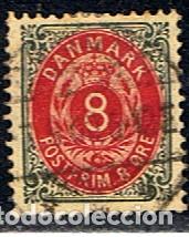 Sellos: DINAMARCA // YVERT 24 // 1875-03 ... USADO - Foto 1