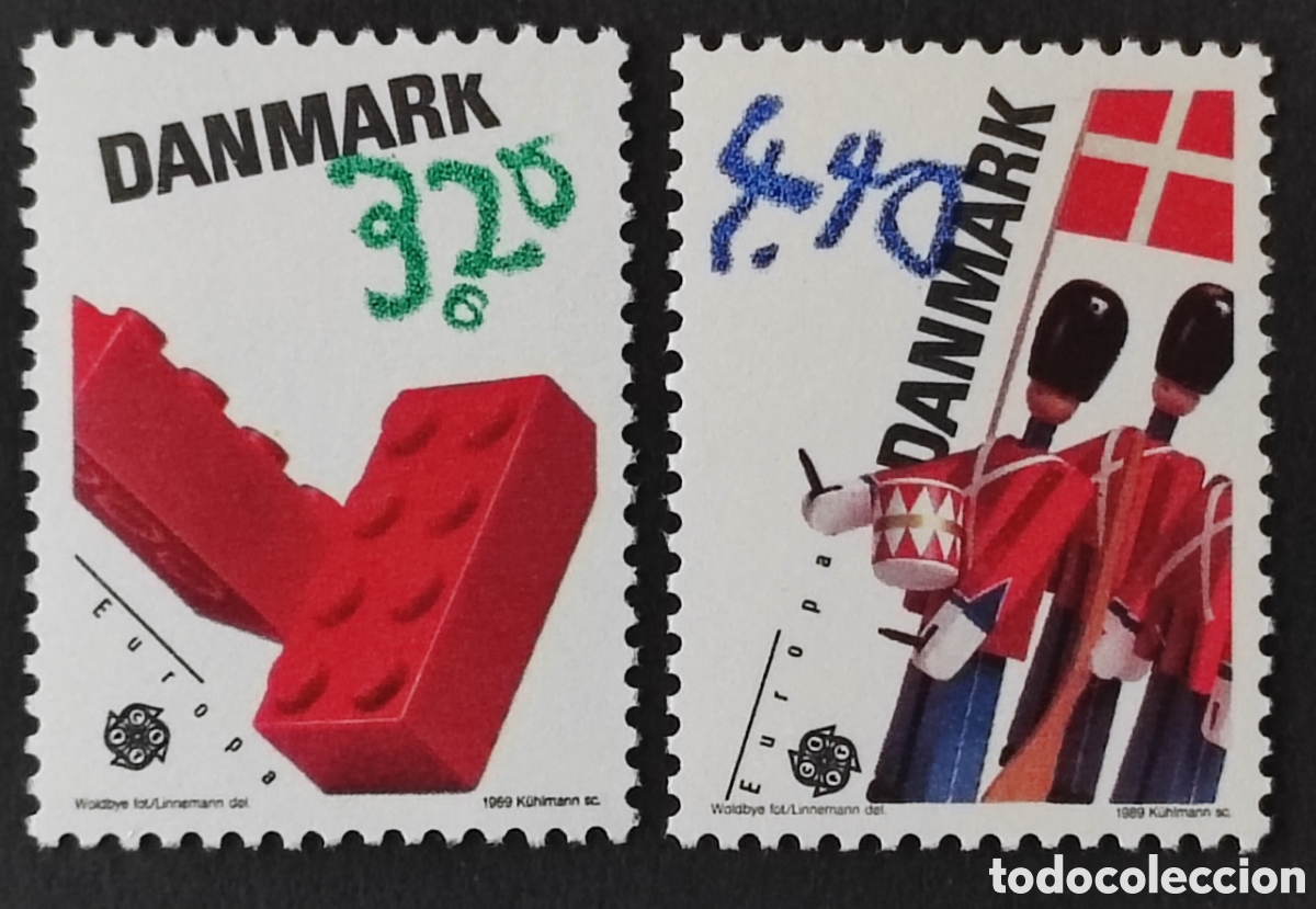 Sellos: Dinamarca. 1989. Europa - Foto 1