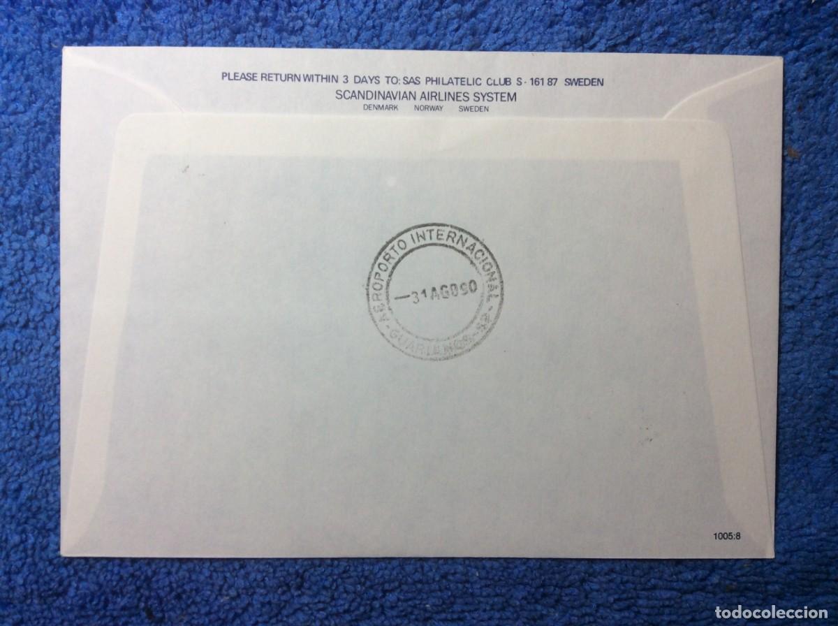 Sellos: DINAMARCA 1990 CARTA CIRCULADA (1BBH14) - Foto 2