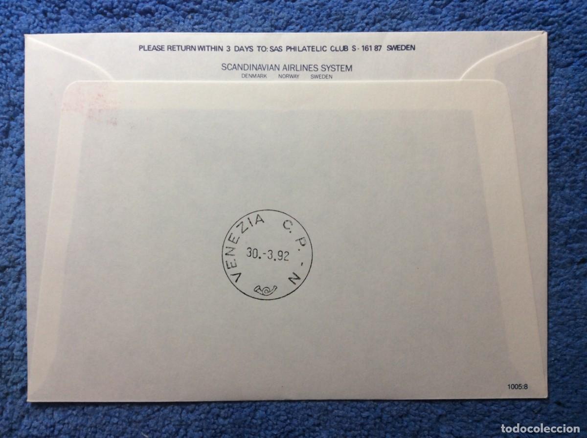 Sellos: DINAMARCA 1992 CARTA CIRCULADA (1BBH21) - Foto 2