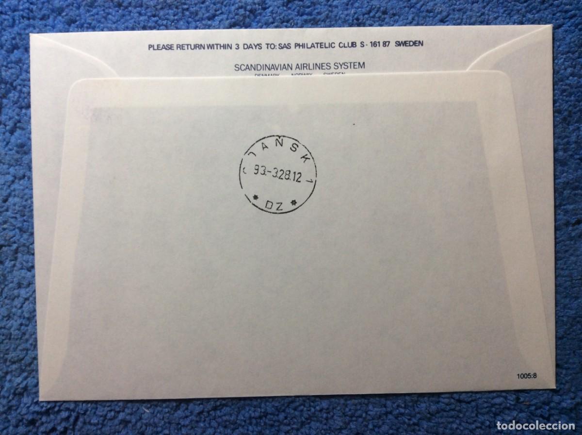 Sellos: DINAMARCA 1993 CARTA CIRCULADA (1BBH27) - Foto 2