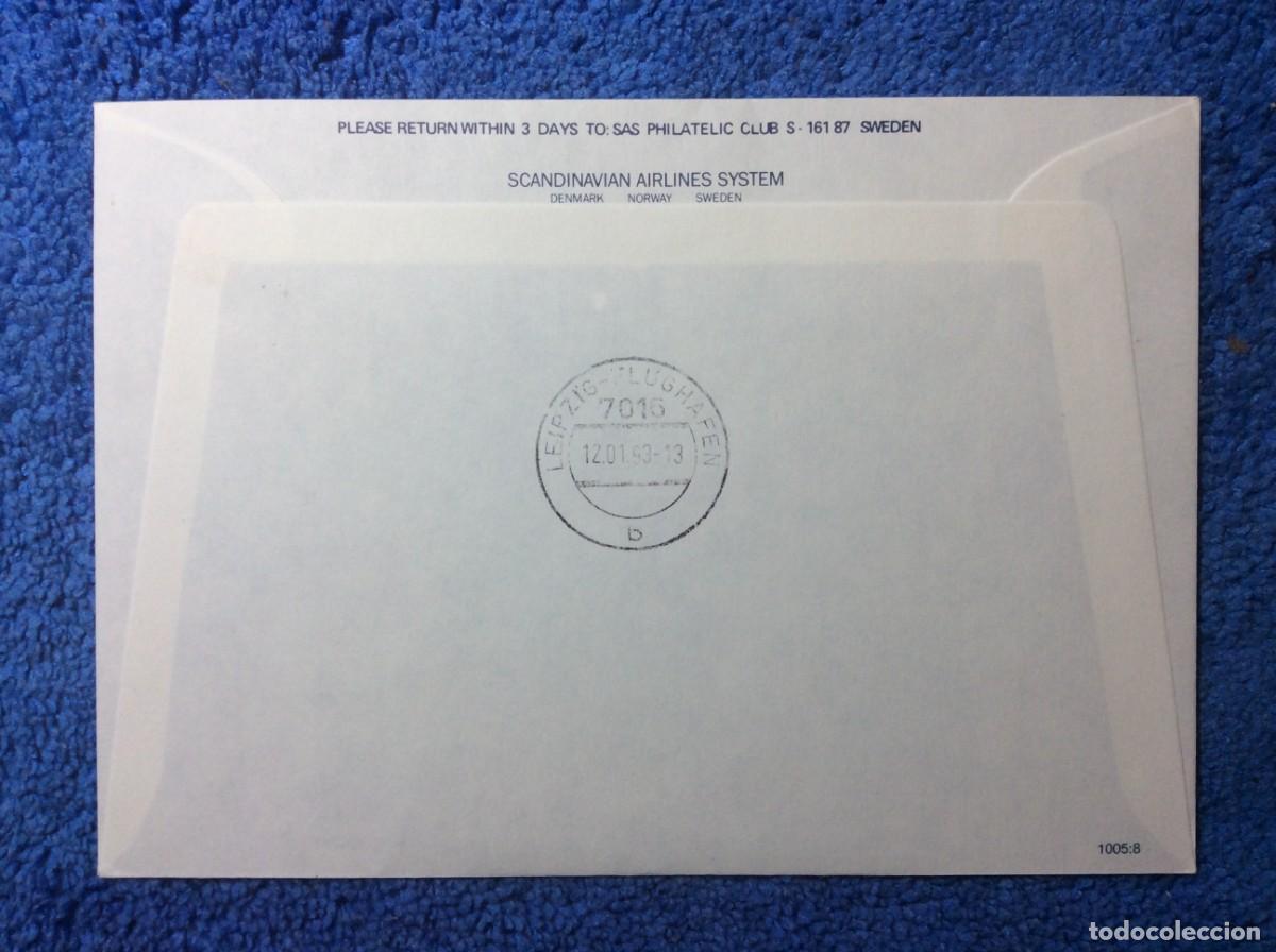 Sellos: DINAMARCA 1993 CARTA CIRCULADA (1BBH28) - Foto 2