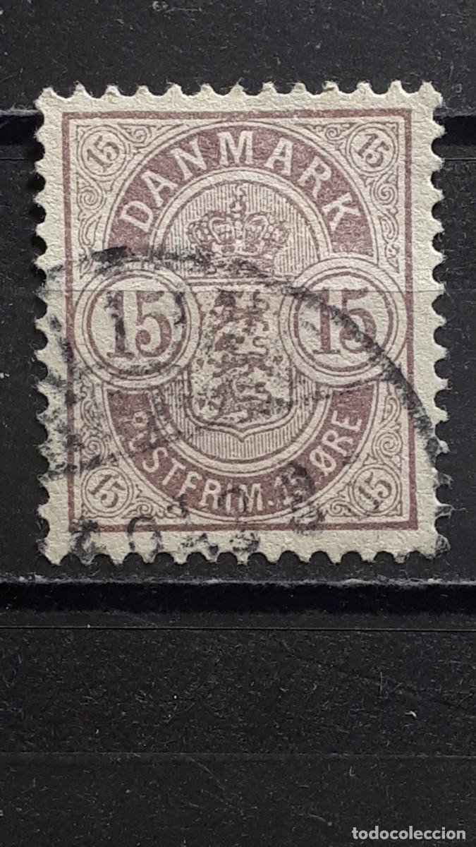 Sellos: DINAMARCA. A&Ntilde;O 1901. &deg;. YVERT 39 - Foto 1