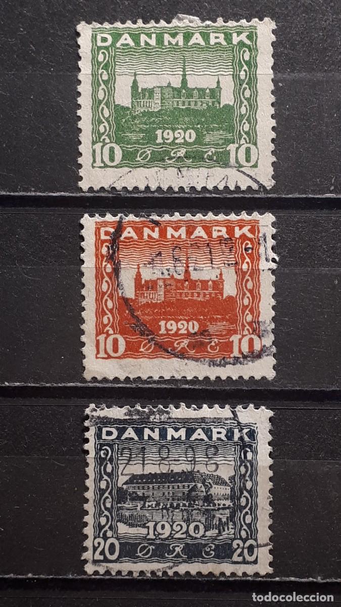 Sellos: DINAMARCA. A&ntilde;o 1920. &deg;. YVERT 122/4 - Foto 1