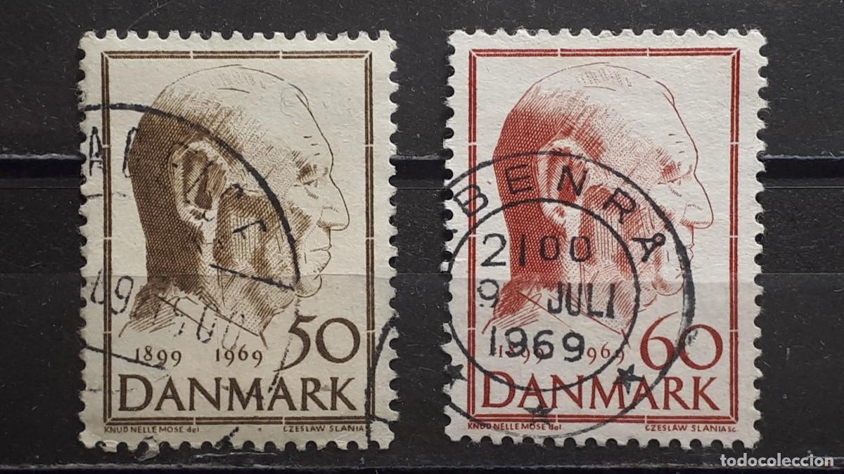 Sellos: DINAMARCA. A&Ntilde;O 1969. &deg;. YVERT 488/9 - Foto 1