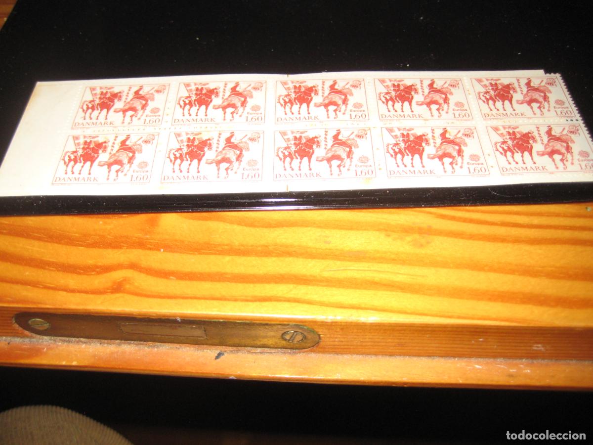 Sellos: Carnet de 10 sellos de Dinamarca. - Foto 1
