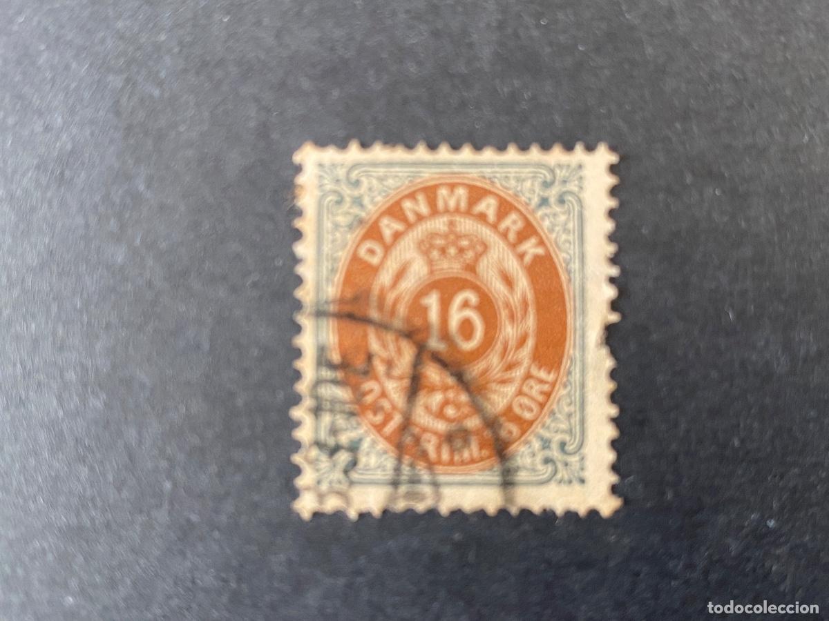 Sellos: Dinamarca sello de 1875 - Foto 1