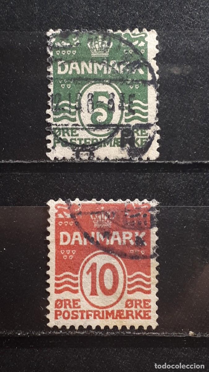 Sellos: DINAMARCA. A&Ntilde;O 1912. &deg;. YVERT 65/6 - Foto 1