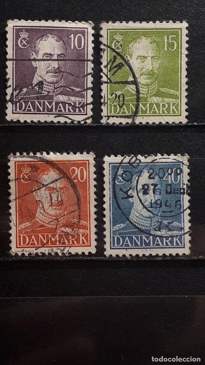 Sellos: DINAMARCA, A&Ntilde;O 1943. &deg;. YVERT 282/4, 288 - Foto 1