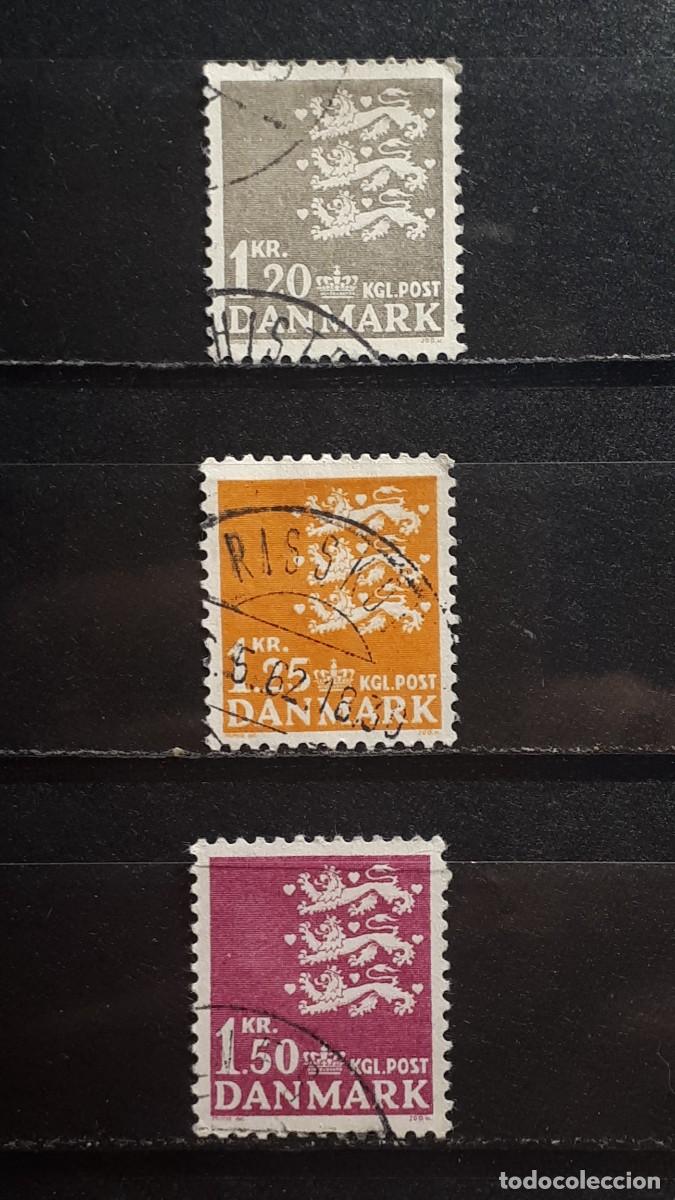 Sellos: DINAMARCA, A&Ntilde;O 1962. &deg;. YVERT 407/9 - Foto 1