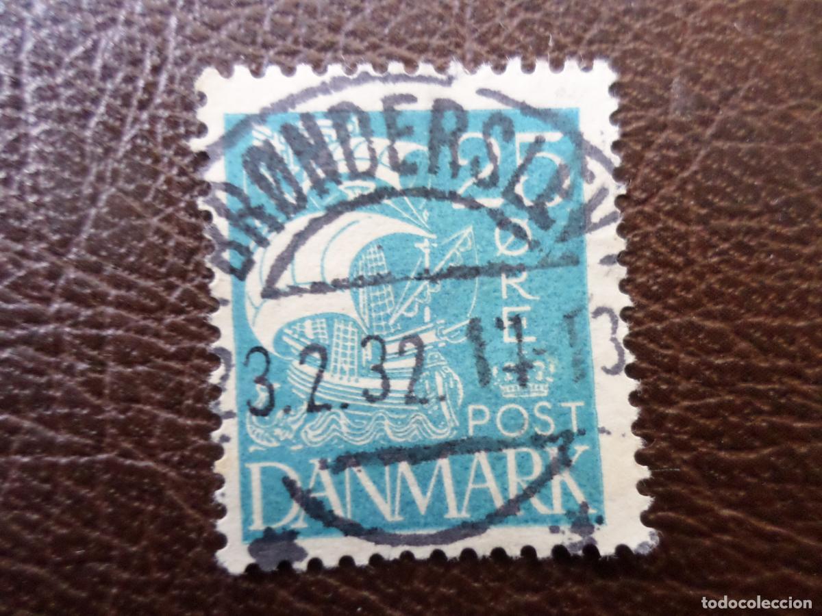 Sellos: .dinamarca, 1927, velero, Yvert 183 - Foto 1